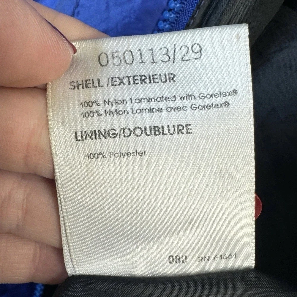 Rare VTG THE NORTH FACE Spell Out Gore-Tex Windbreaker Rain Jacket‎ 80s 90s Sz M